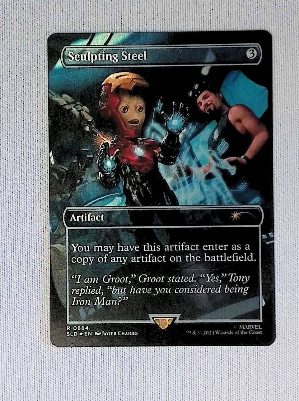 Sculpting Steel (Rainbow Foil)
