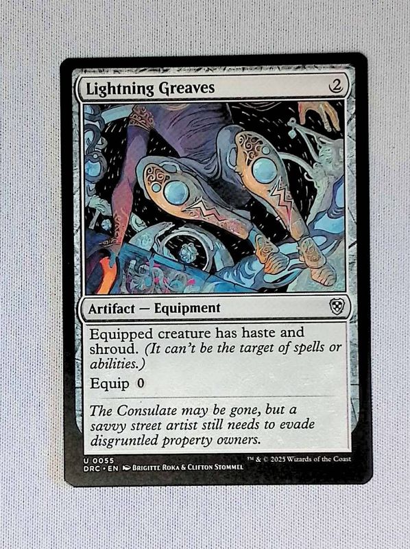 Lightning Greaves (Commander: Aetherdrift)