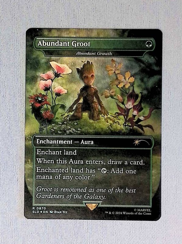 Abundant Groot - Abundant Growth (Rainbow Foil)