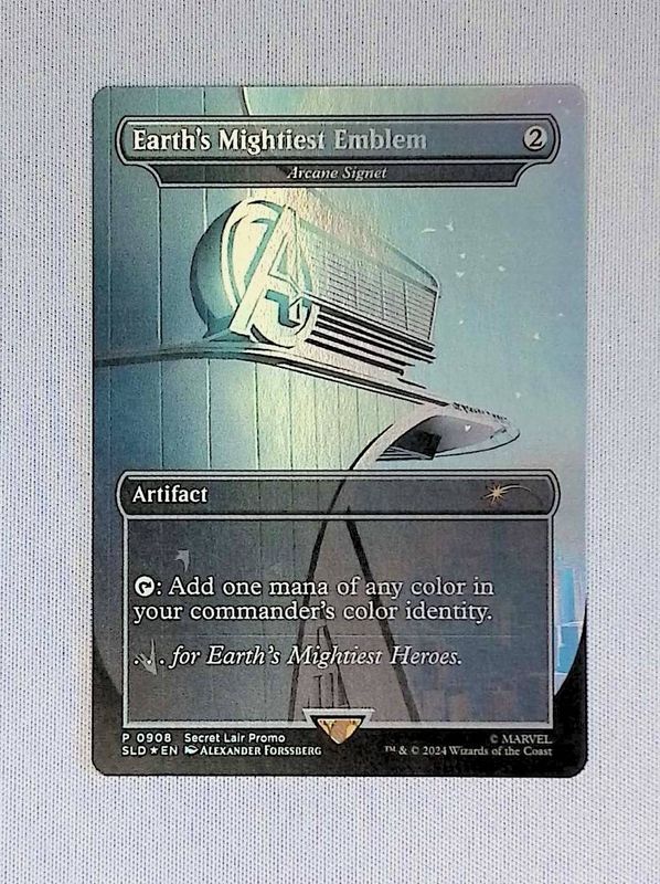 Earth's Mightiest Emblem - Arcane Signet (Rainbow Foil)