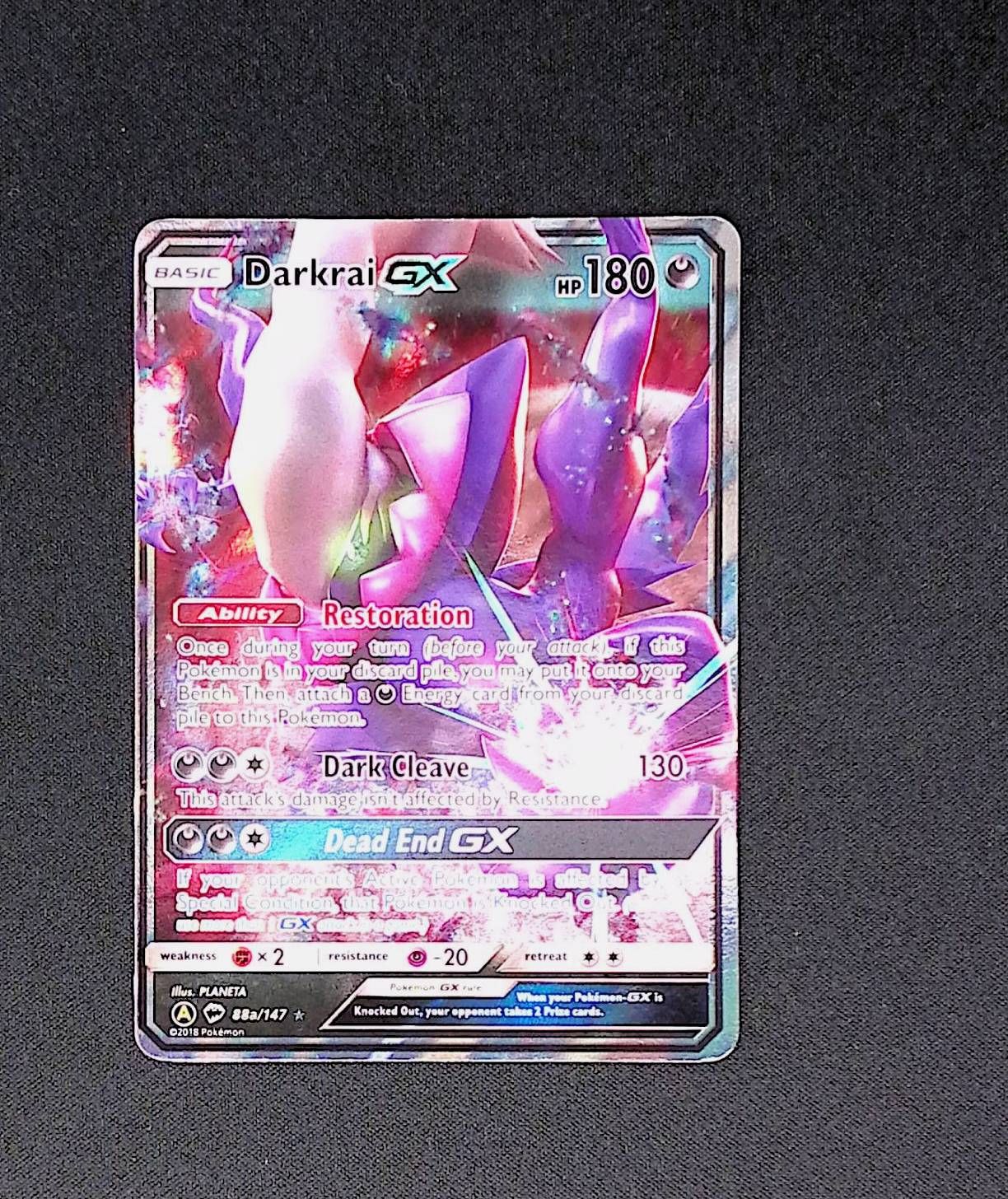 Darkrai GX - 88a/ 147