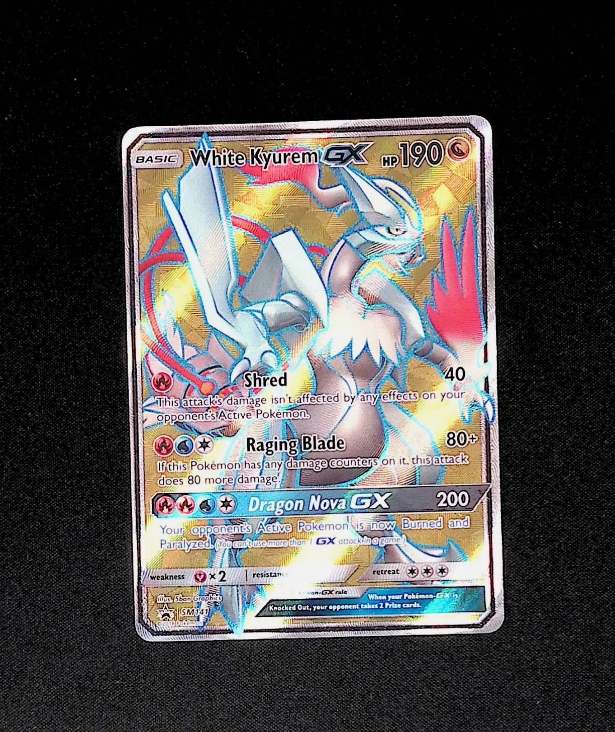 White Kyurem GX - SM141