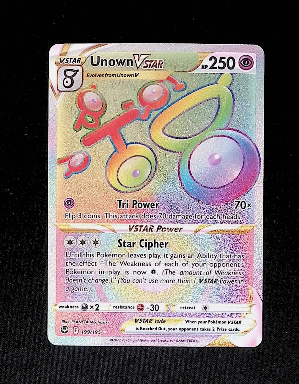 Unown VSTAR (Secret)