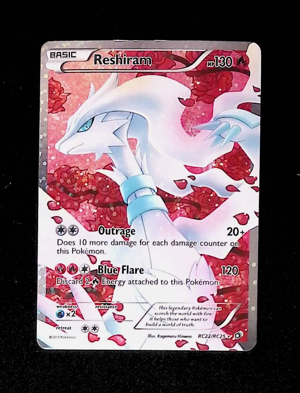 Reshiram (Full Art) Radiant Collection