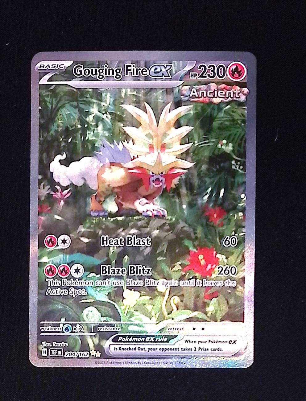 Gouging Fire ex - 204/162