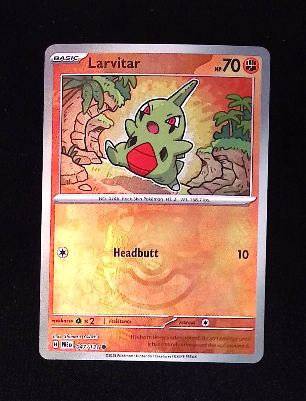 Larvitar (Master Ball Pattern)