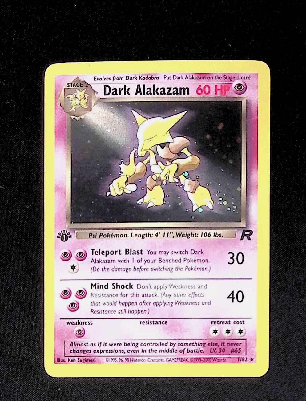 Dark Alakazam (1, Team Rocket)