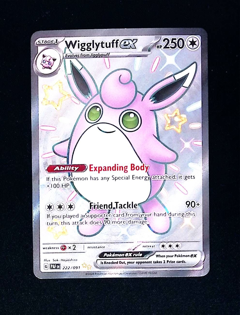 Wigglytuff ex (Paldean Fates)