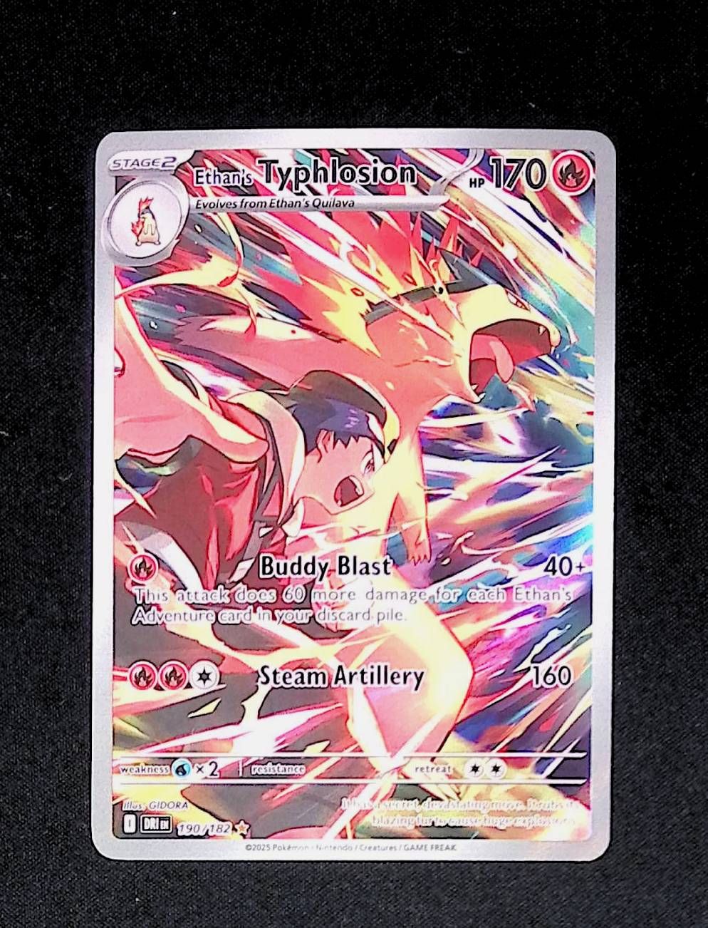 Ethan's Typhlosion - 190/182