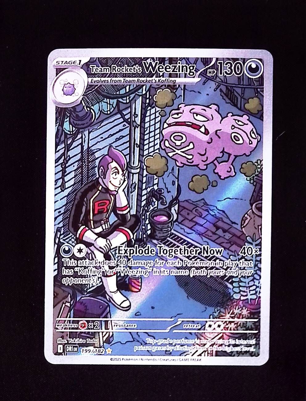 Team Rocket's Weezing - 199/182