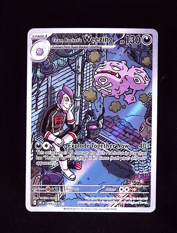 Team Rocket's Weezing - 199/182