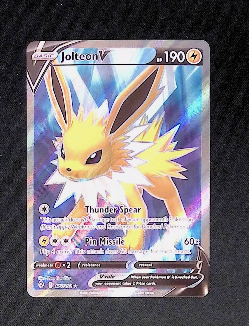 Jolteon V (Full Art)