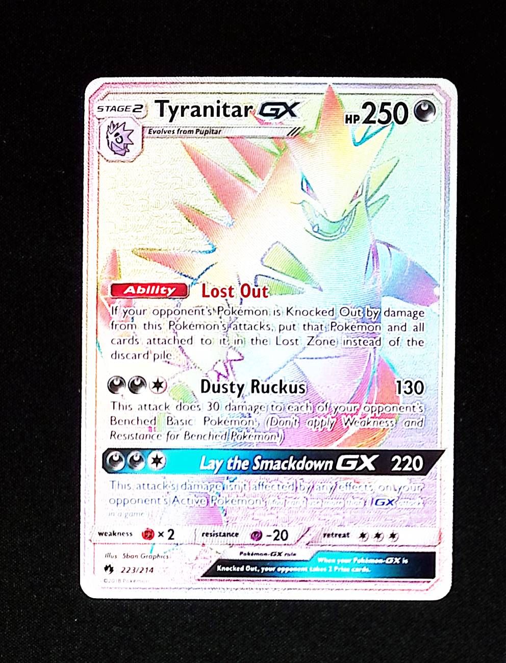 Tyranitar GX (Secret)