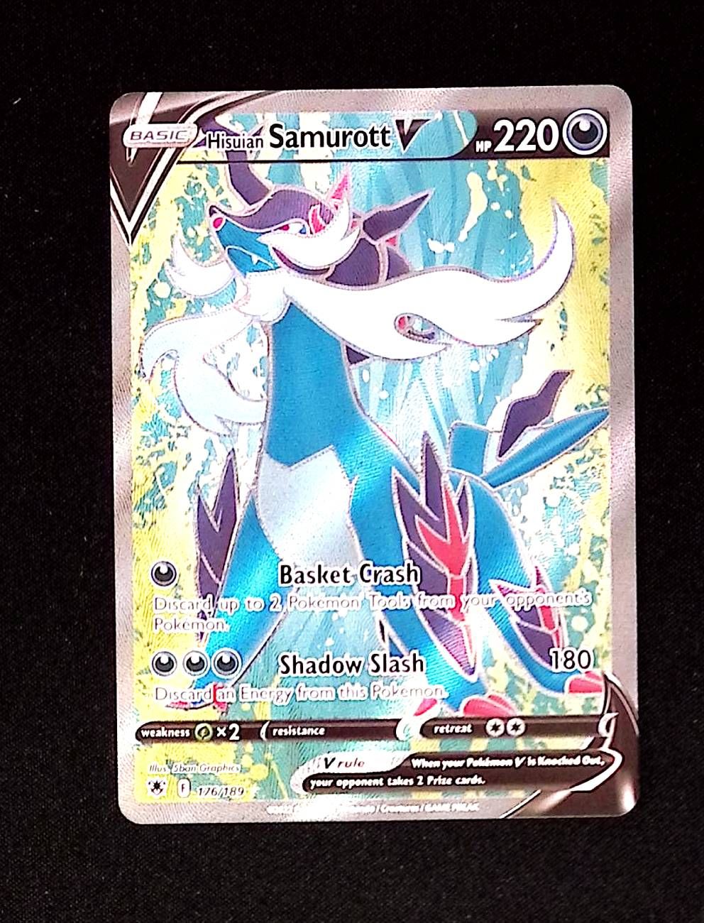 Hisuian Samurott V (Full Art)