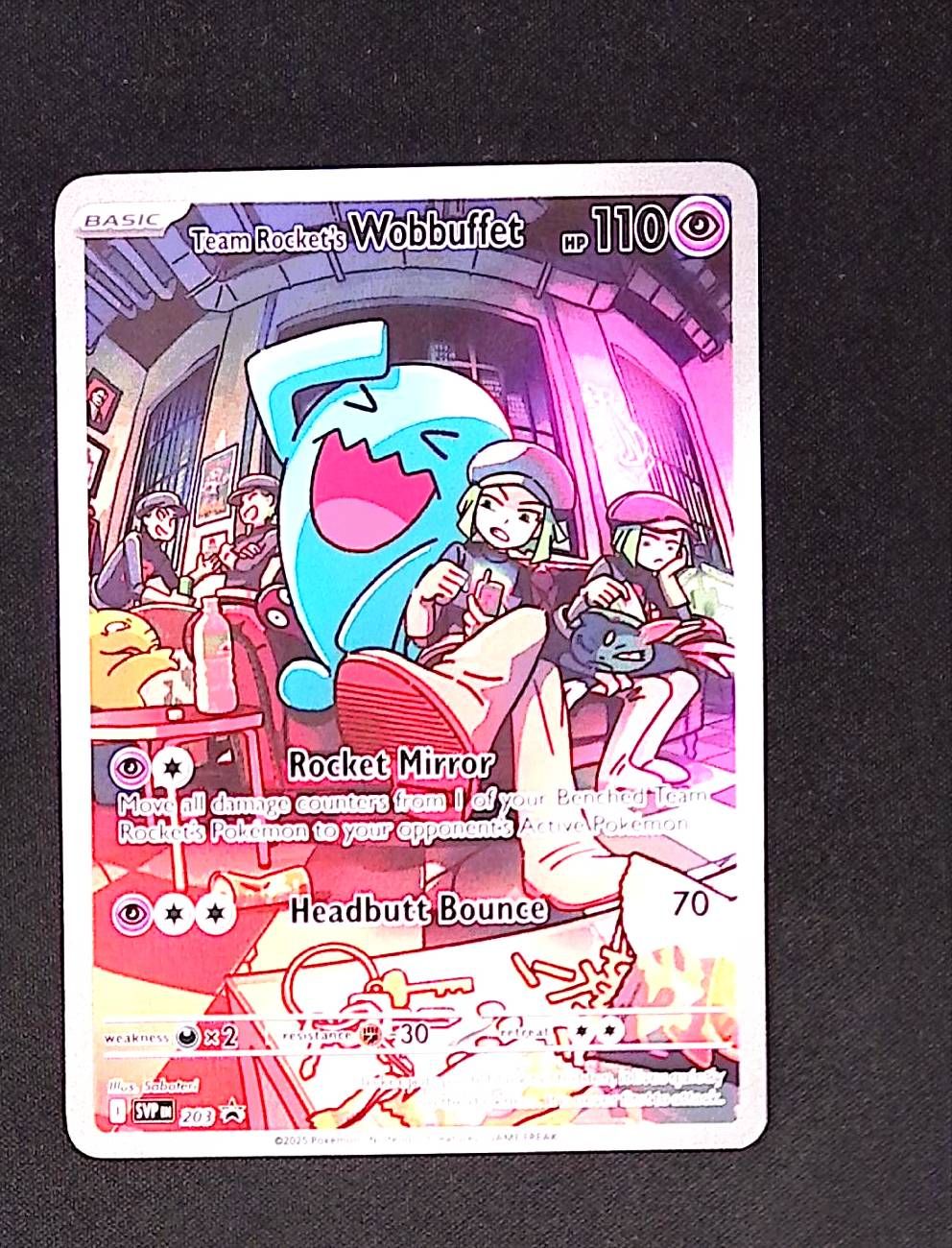 Team Rocket's Wobbuffet (SV, Promo)
