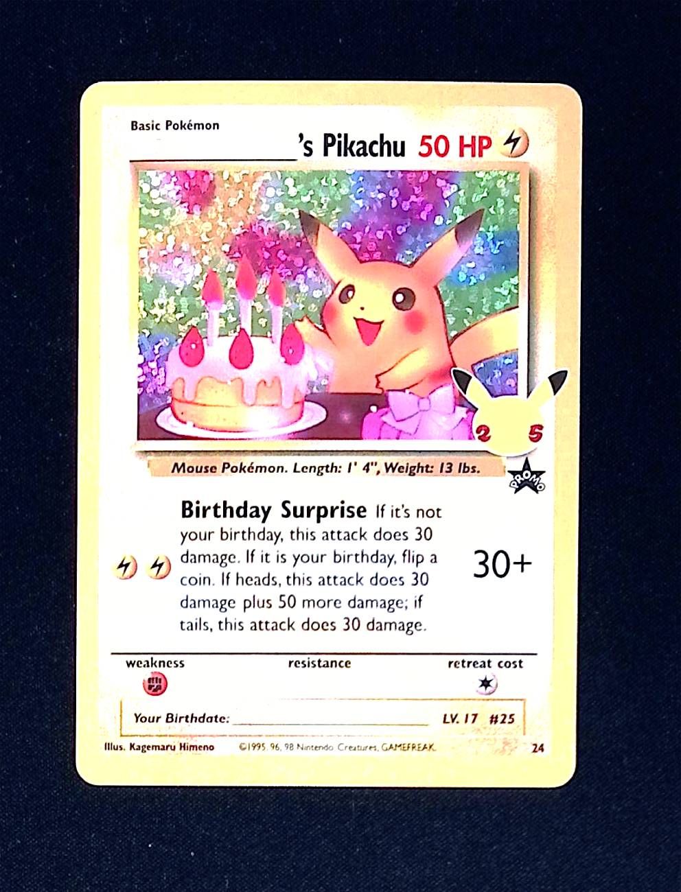 's Pikachu (classic collection)