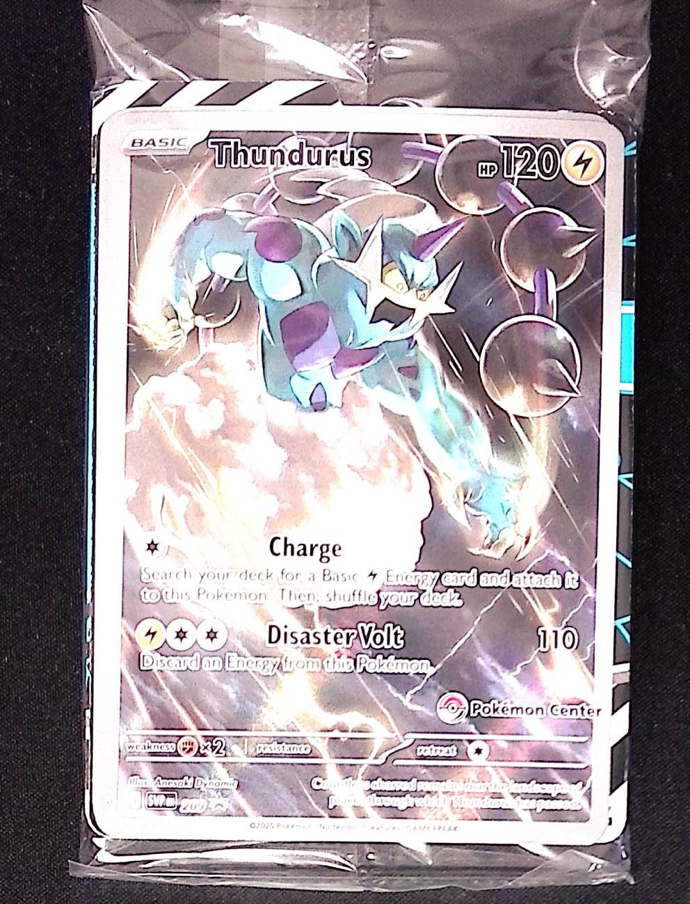Thundurus - 209 (Pokemon Center Exclusive)