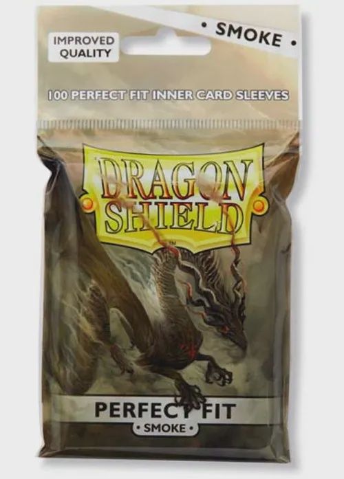 Sleeves - Dragon Shield Perfect Fit, Material: Smoke
