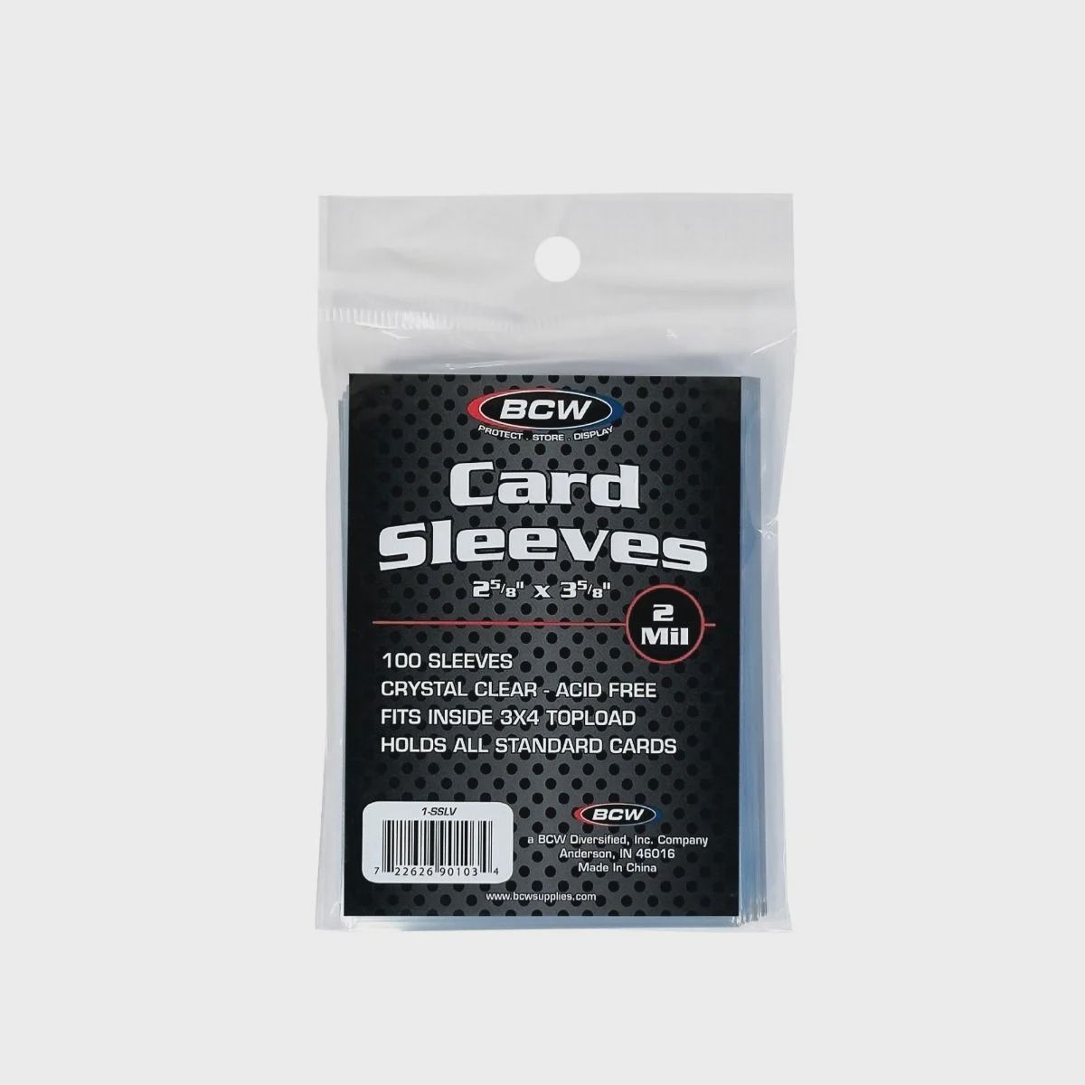 BCW card sleeves 100ct