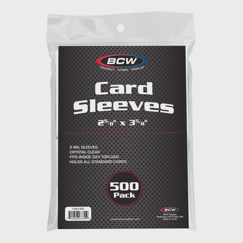 BCW sleeves 500ct
