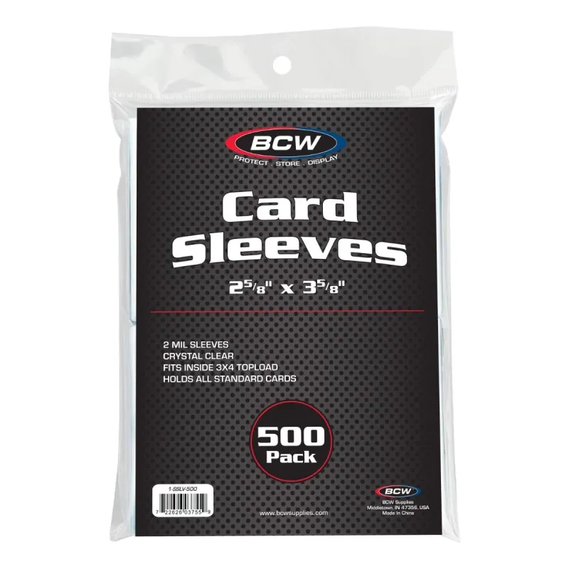 BCW sleeves 500ct