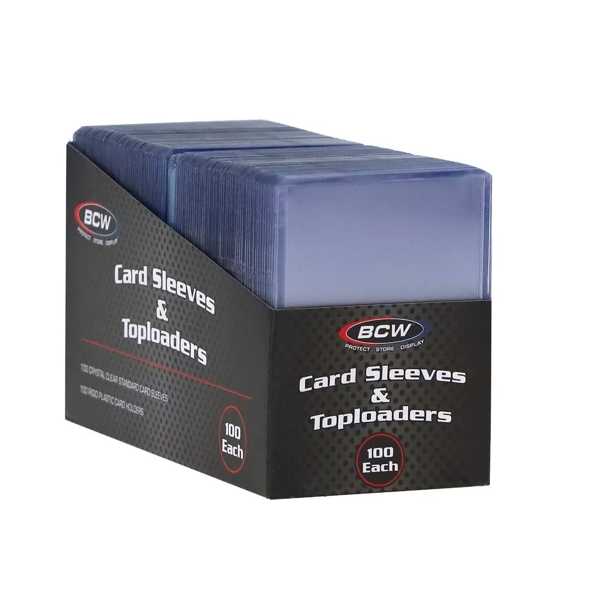 Top loaders + sleeves 100ct