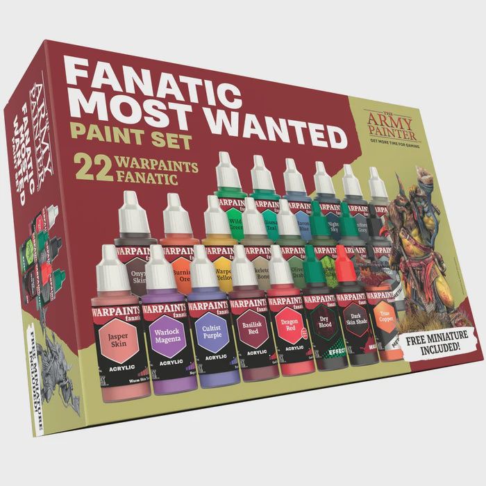 Fanatic most wanted paint set