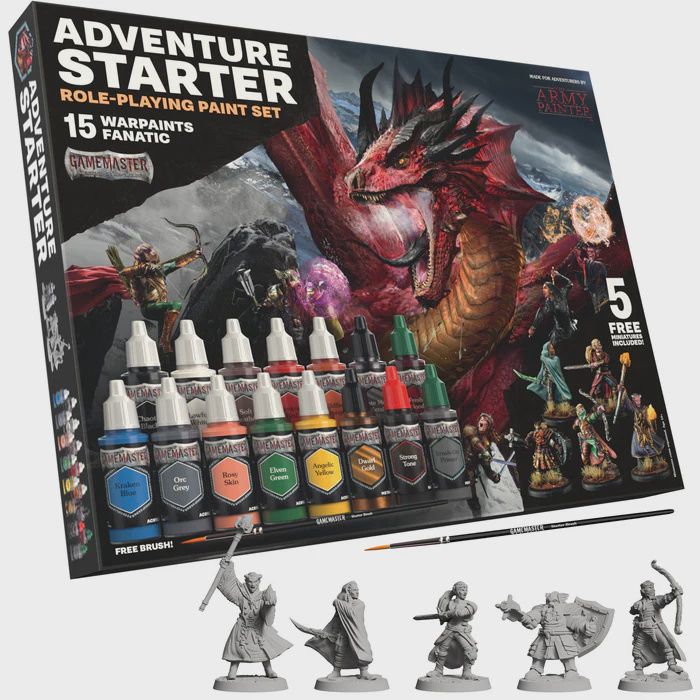 Adventure starter role playing paint set