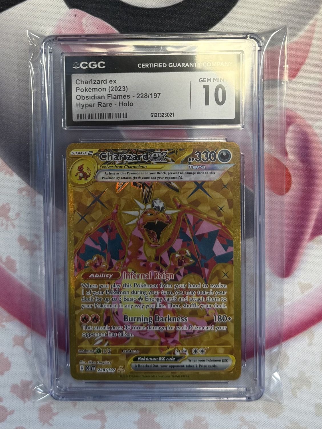 Charizard ex - Obsidian Flames hyper rare