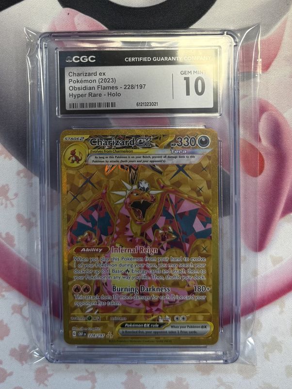 Charizard ex - Obsidian Flames hyper rare
