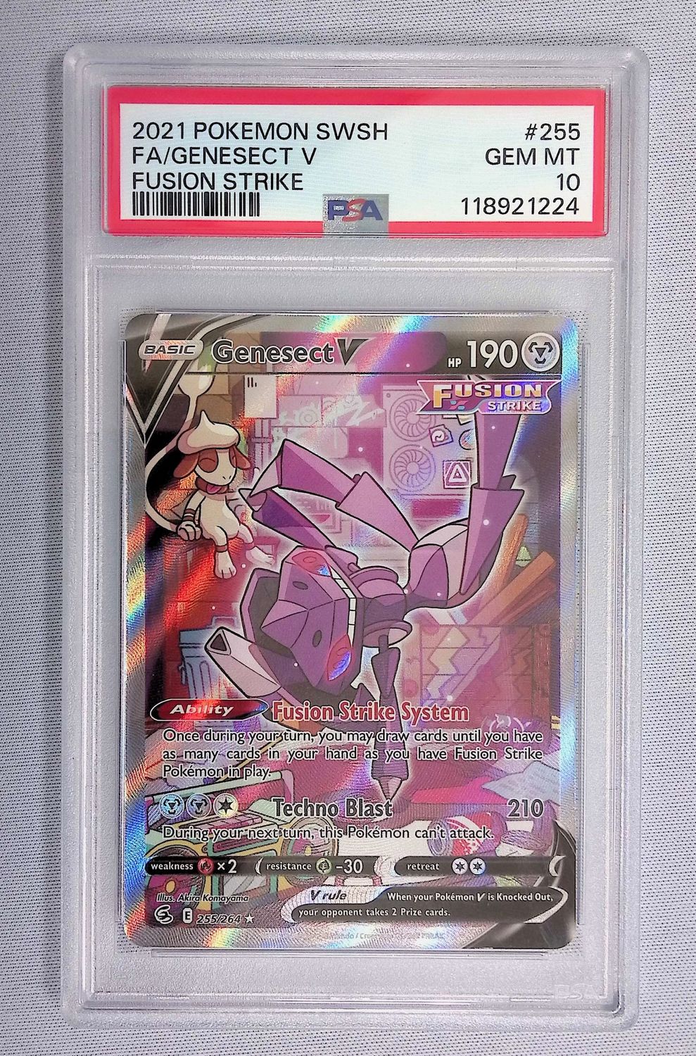 Genesect V Alt Art - Fusion Strike