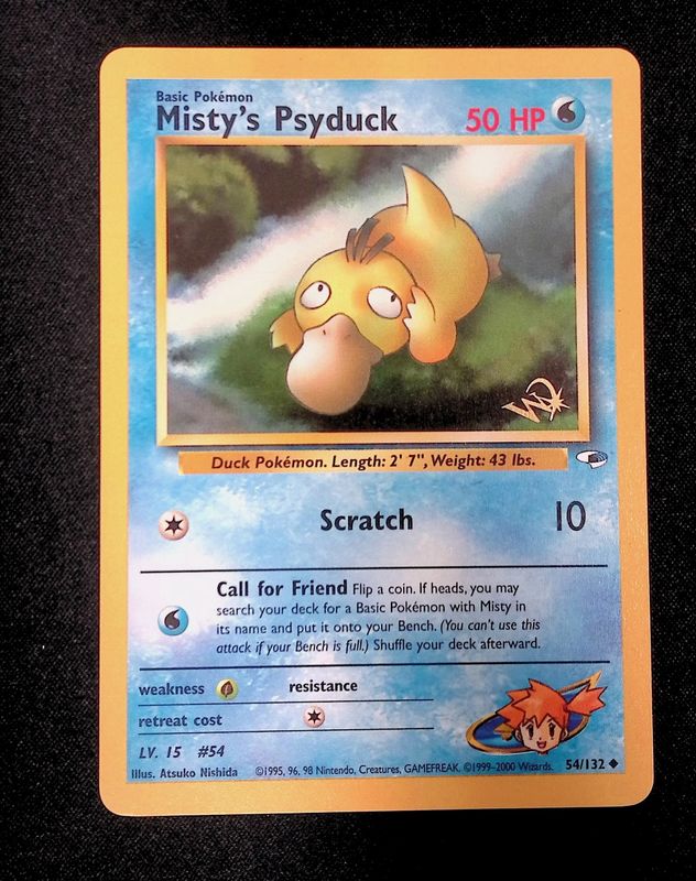 Misty's Psyduck 54/132