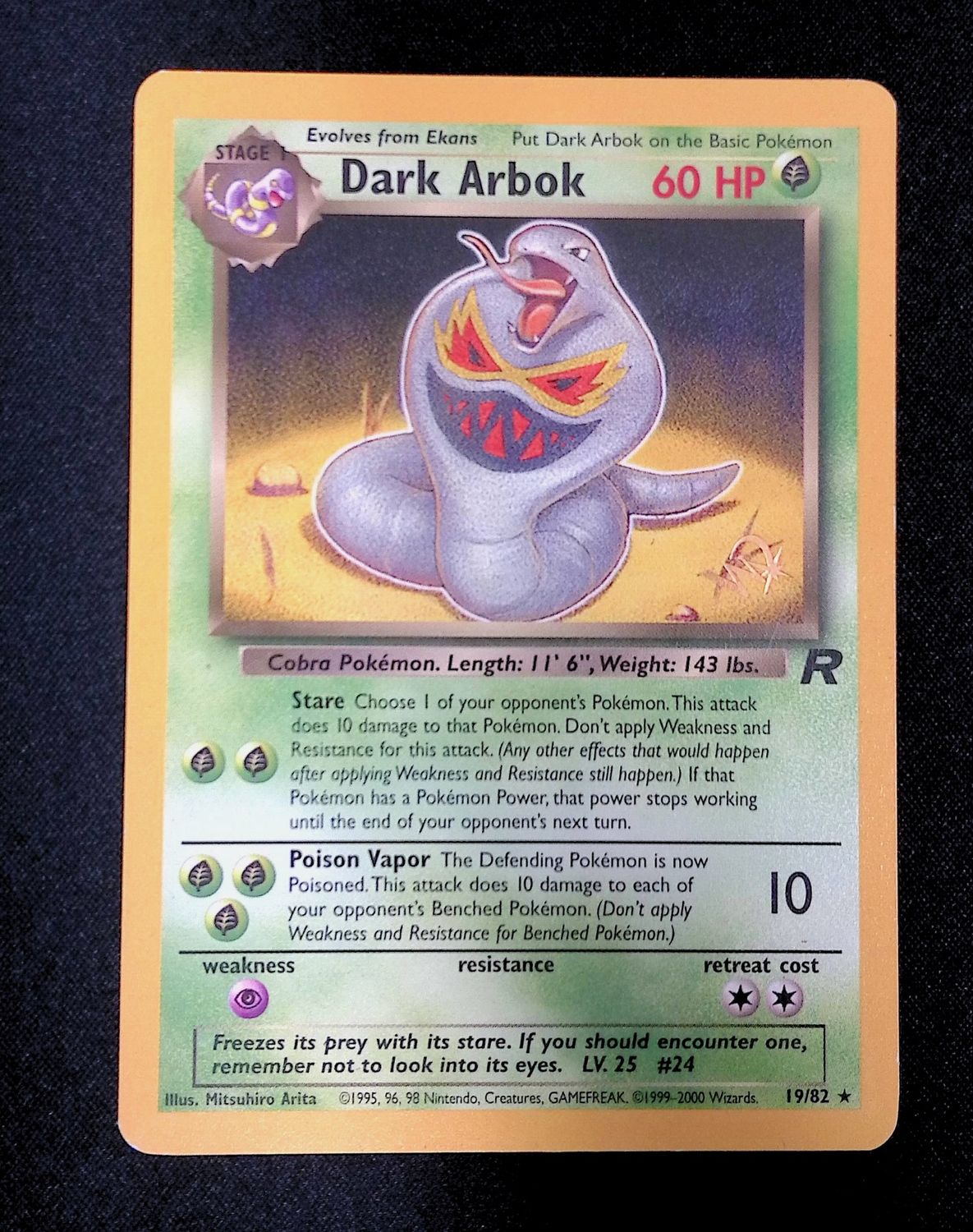 Dark Arbok 19/82