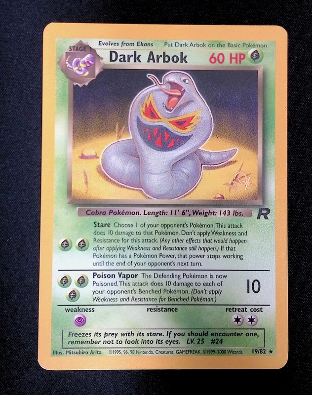 Dark Arbok 19/82