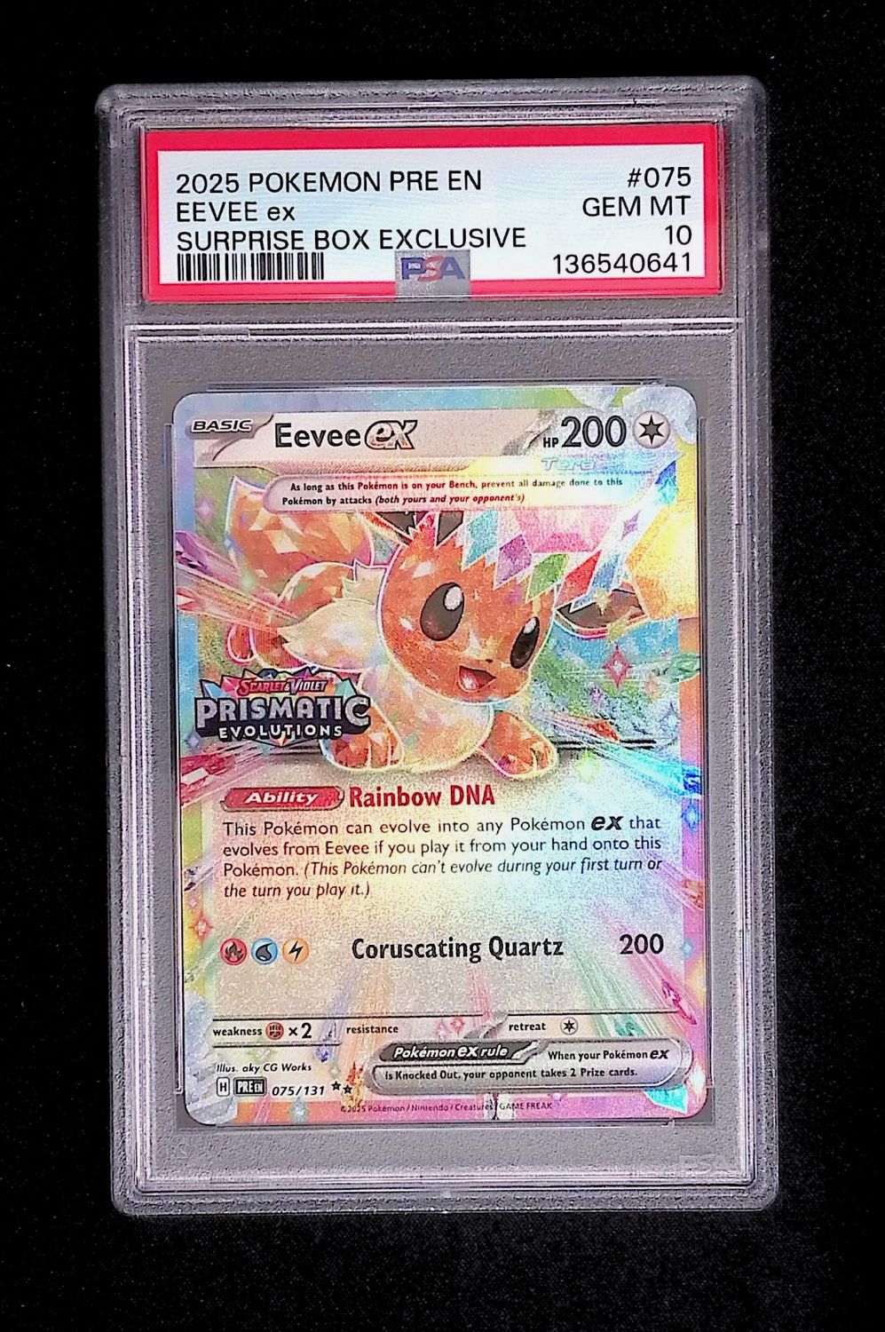 Eevee ex stamped - 075/131