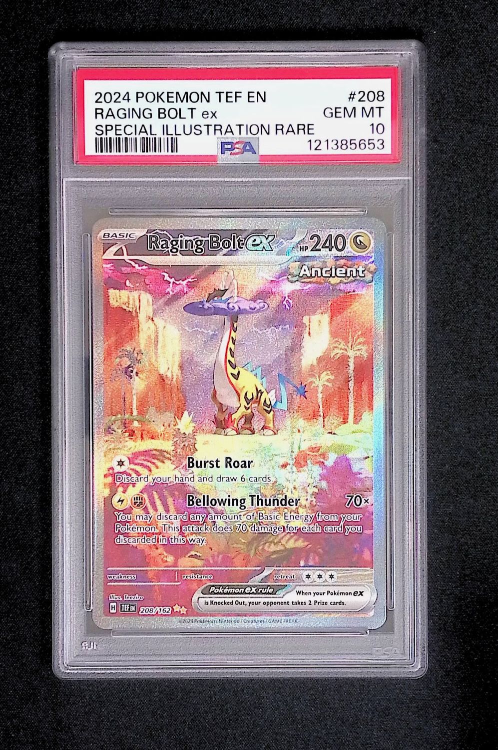 Raging Bolt ex - 208/162