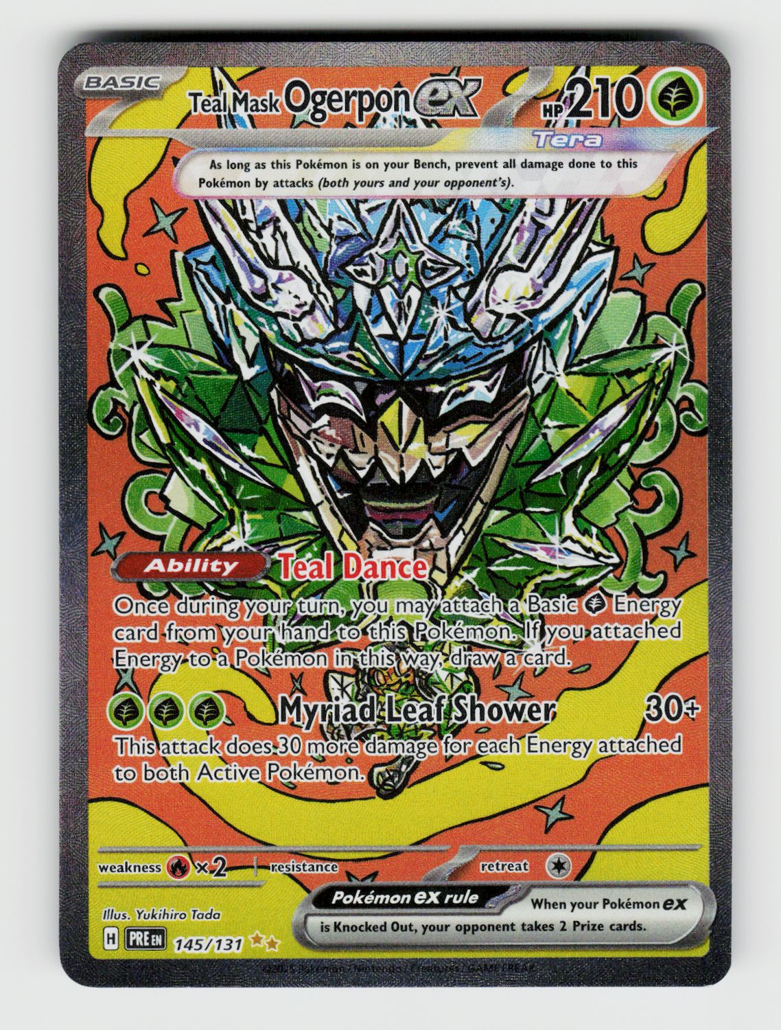 Teal Mask Ogerpon ex - 145/131