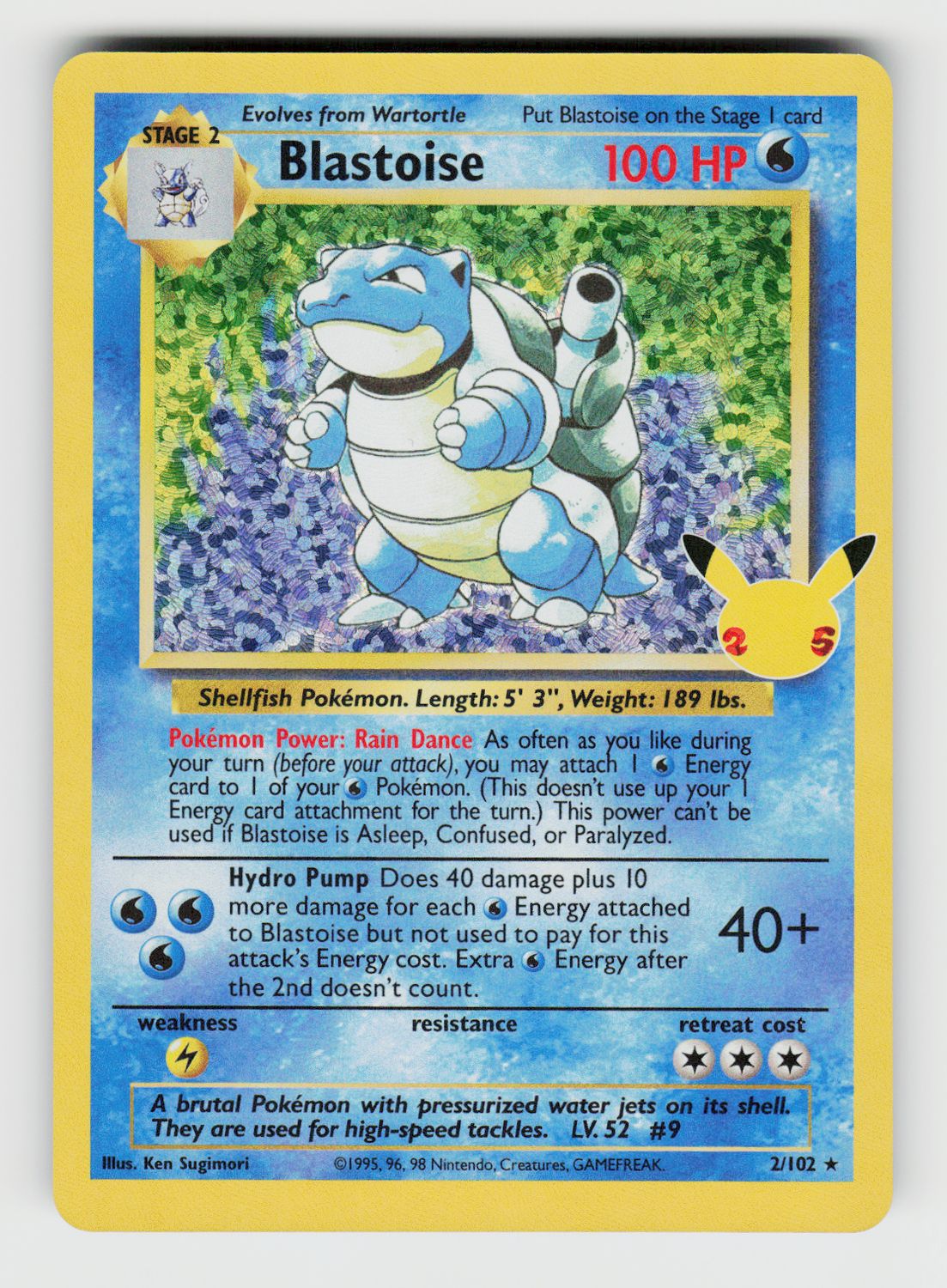 Blastoise 2/102
