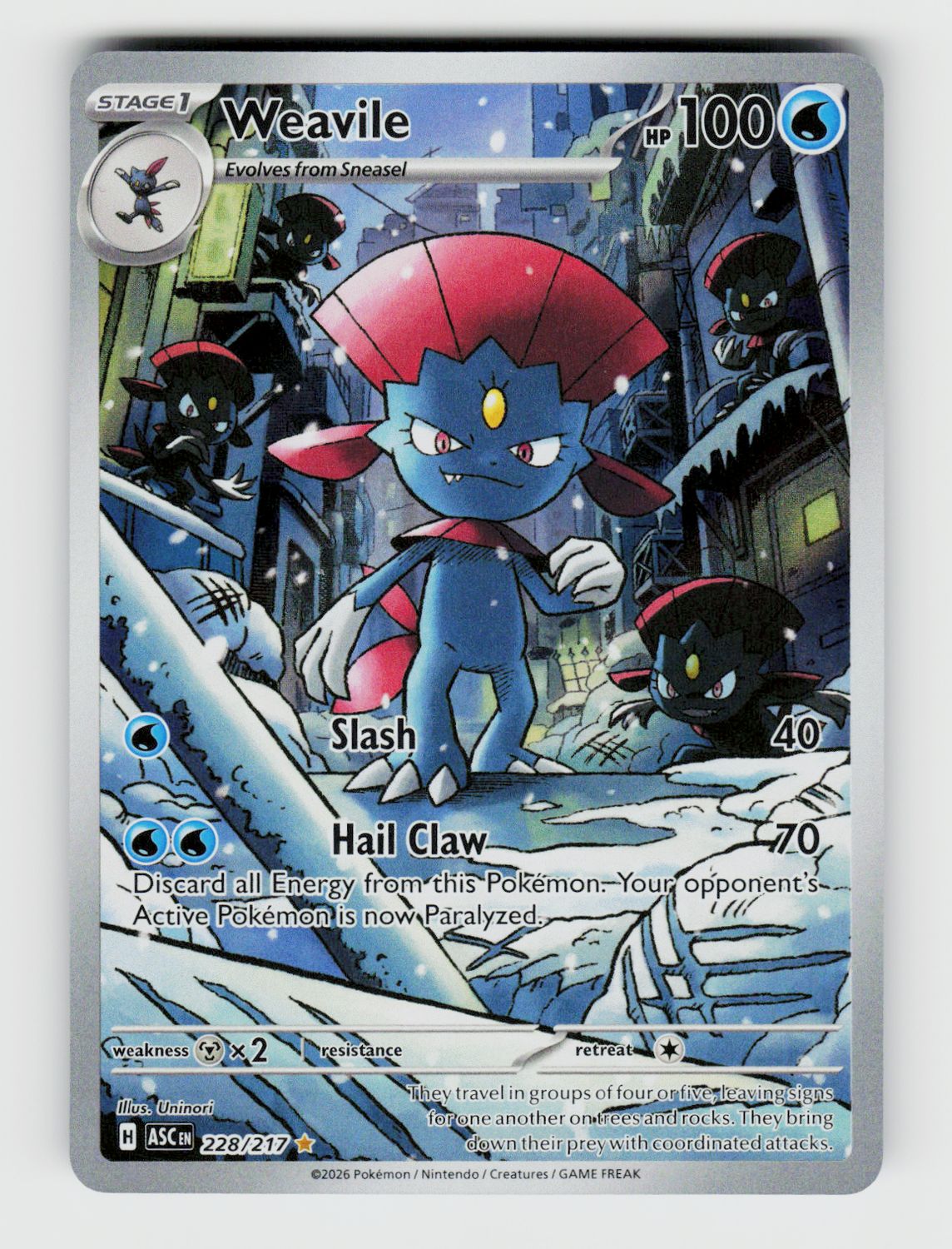 Weavile A - 228/217