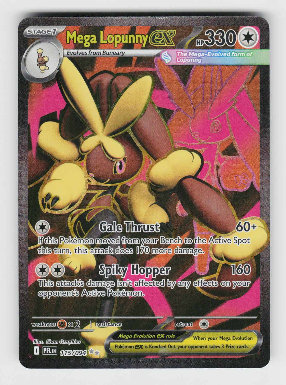 Mega Lopunny ex - 115/094