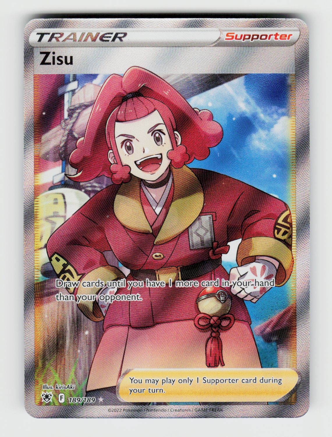 Zisu (Full Art) - 189/189 A