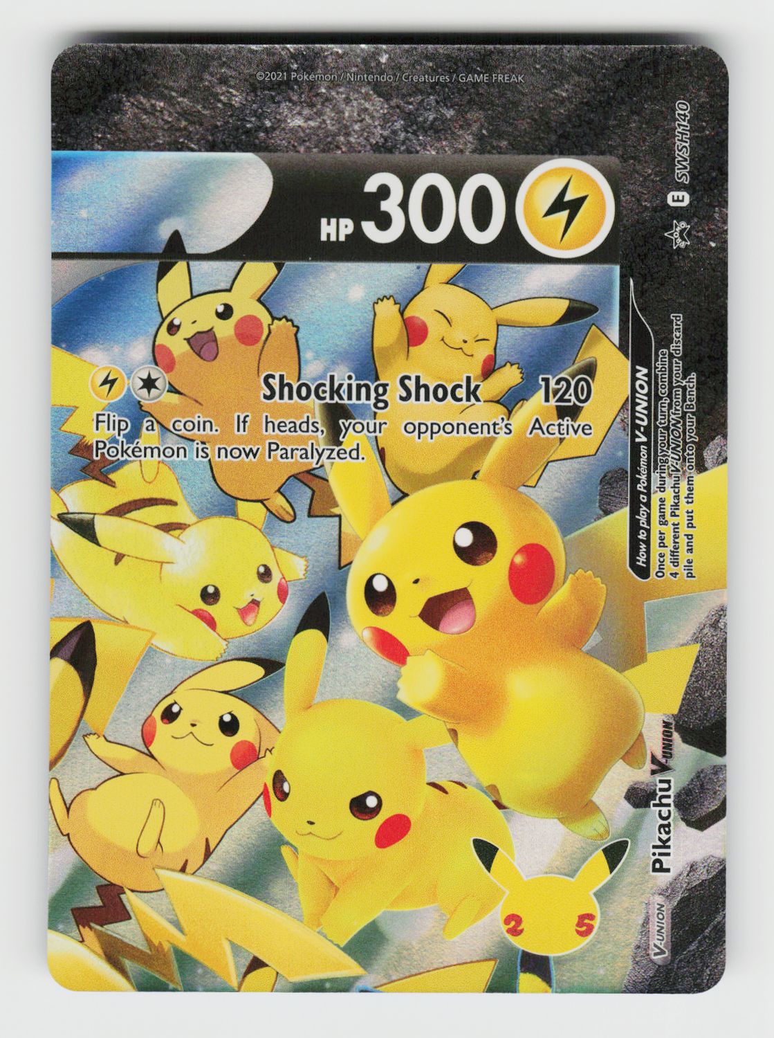Pikachu V-Union - SWSH140 A