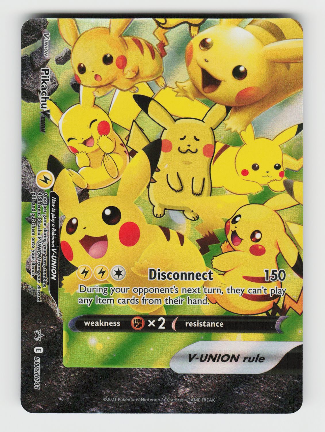 Pikachu V-Union - SWSH141 A