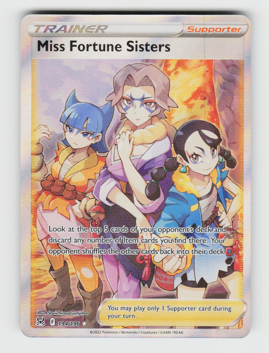 Miss Fortune Sisters (Full Art) - 194/196 A