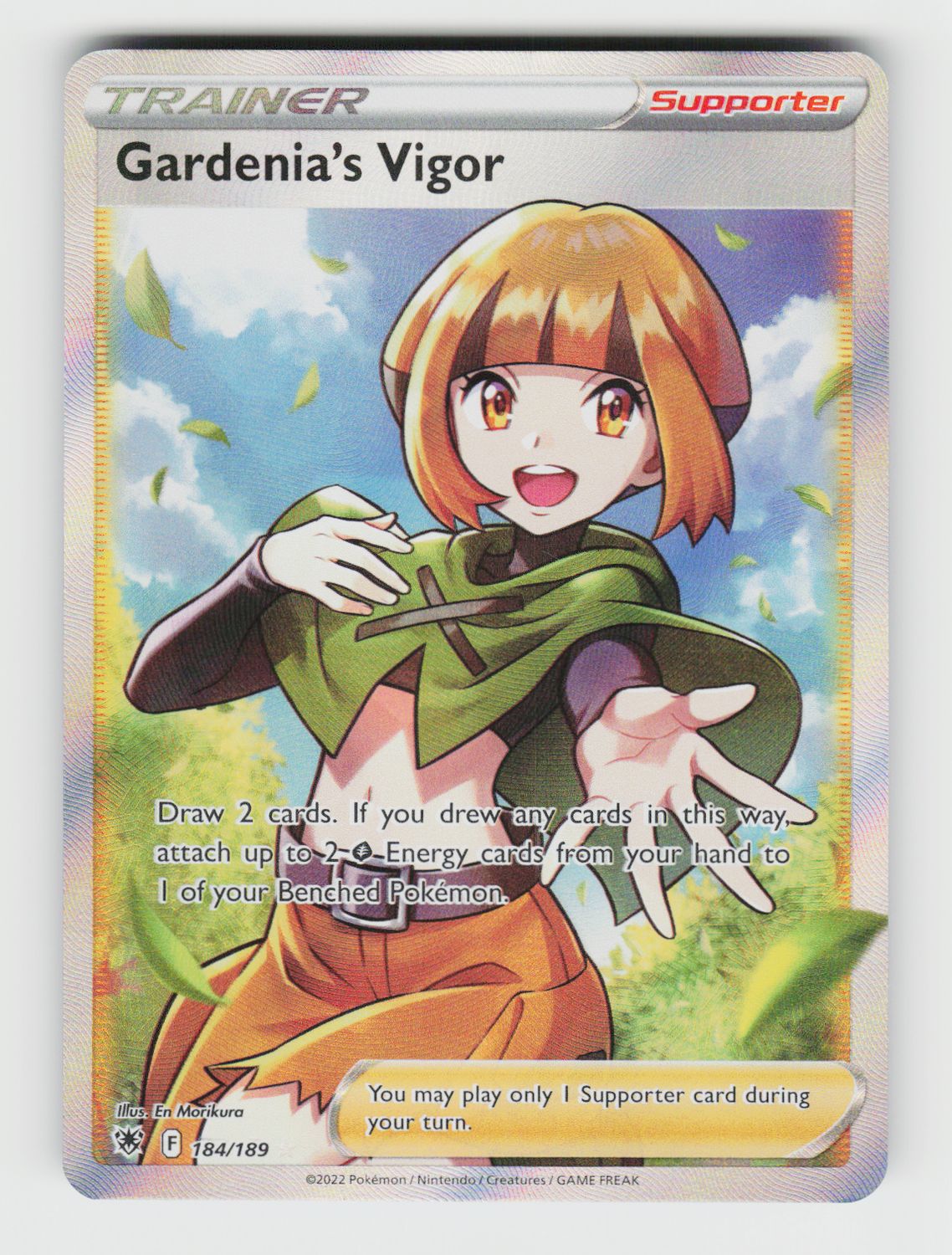 Gardenia's Vigor (Full Art) - 184/189 A