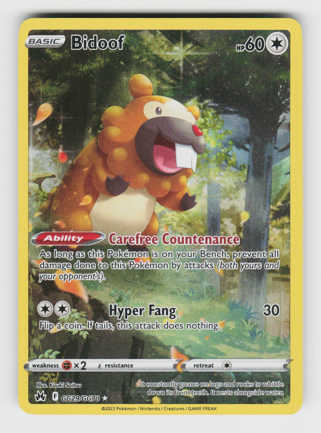 Bidoof - GG29/GG70 A