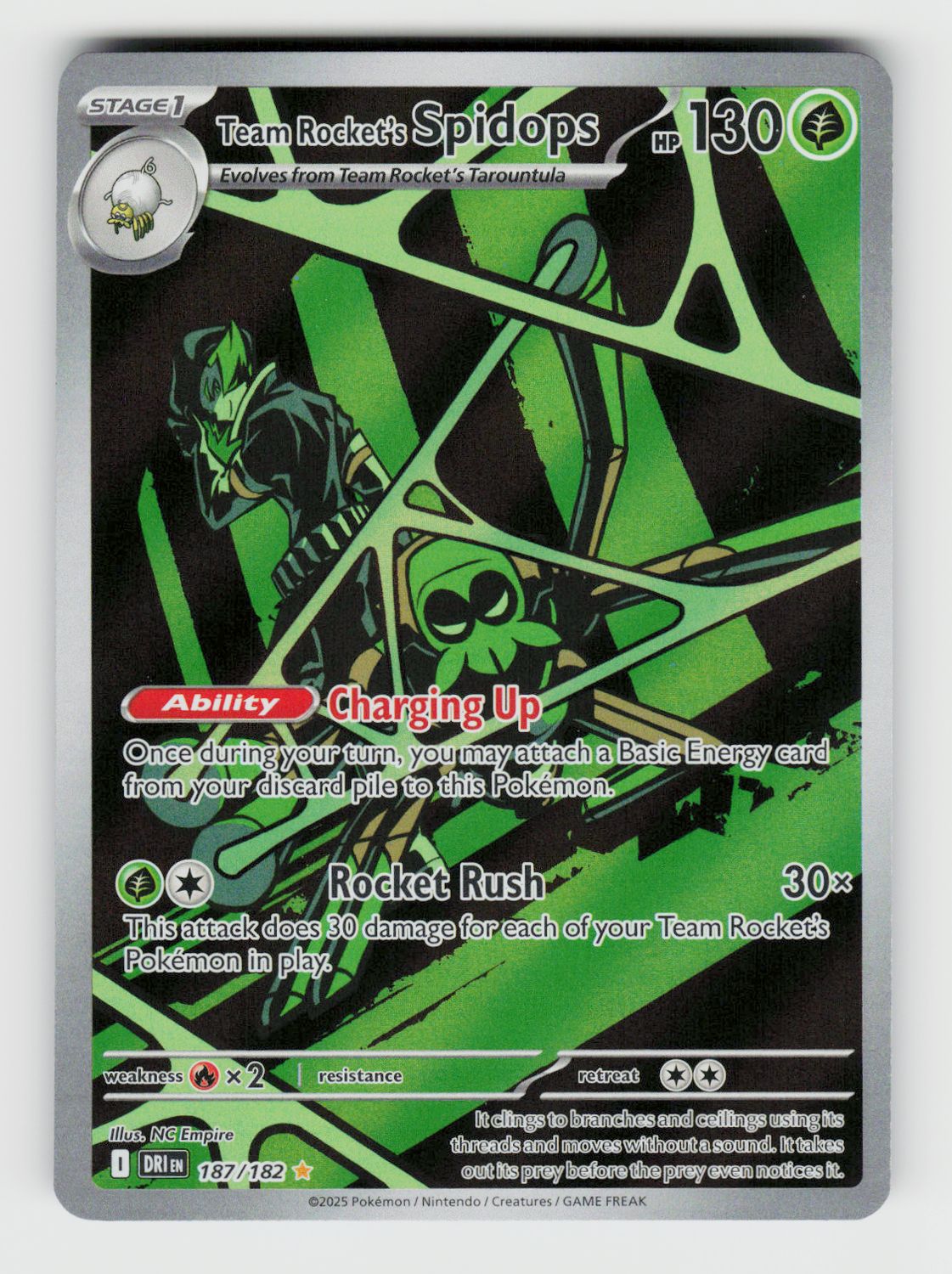 Team Rocket's Spidops - 187/182 A