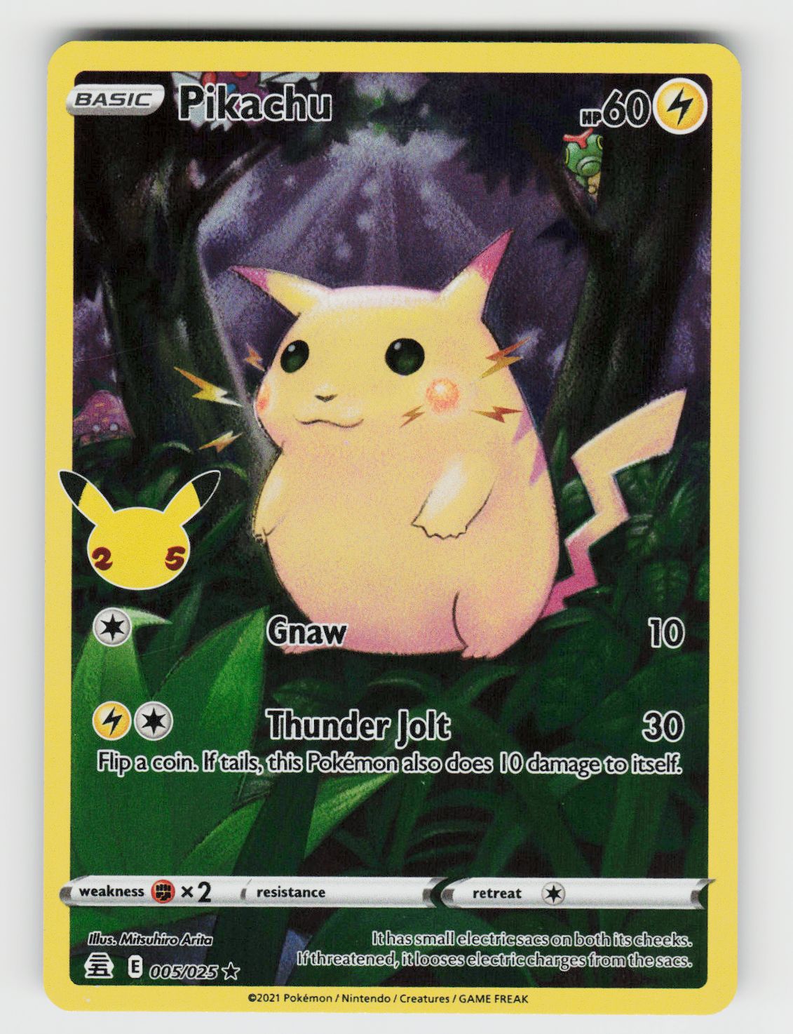 Pikachu - 005/025 A