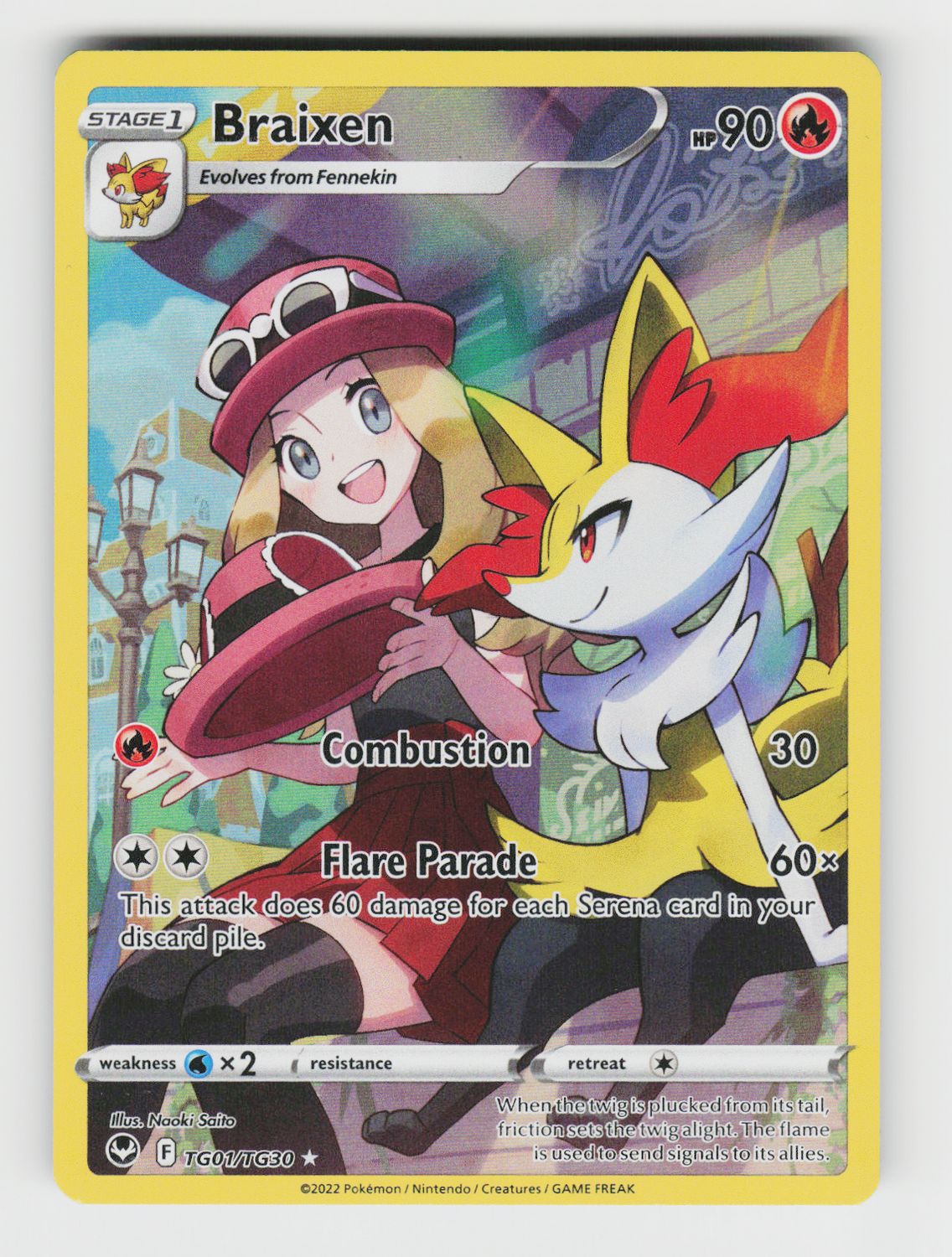 Braixen - TG01/TG30 A