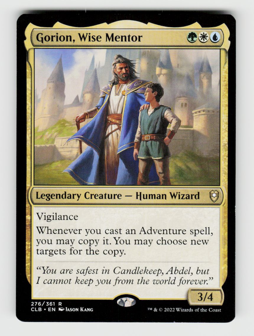 Gorion, Wise Mentor - 276 A